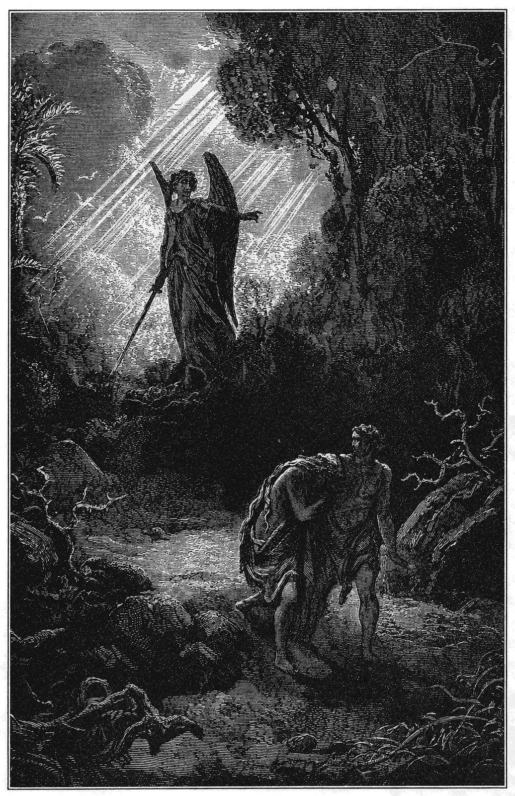 Adam and Eve Driven from Eden