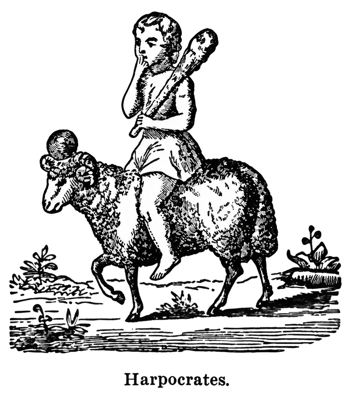 Figure: Harpocrates.