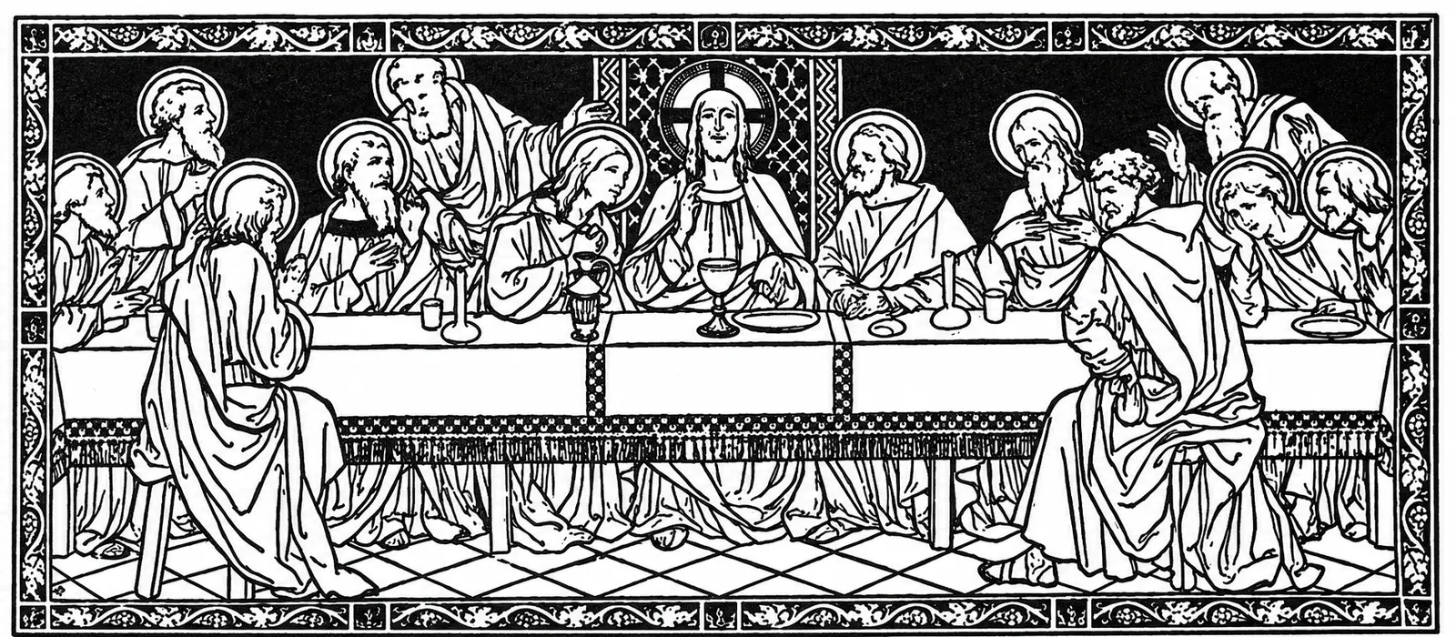 Illustration: The Last Supper.